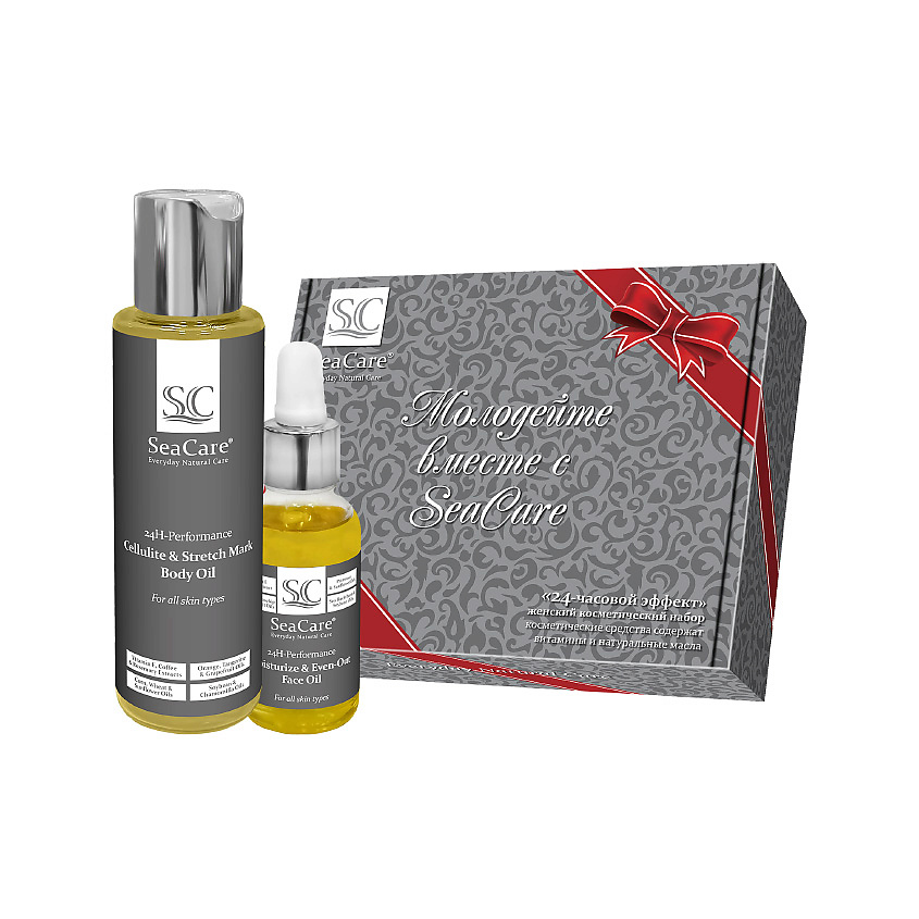 Изображение товара SEACARE 24-часовой эффект женский косметический набор №4, 110 мл + 30 мл