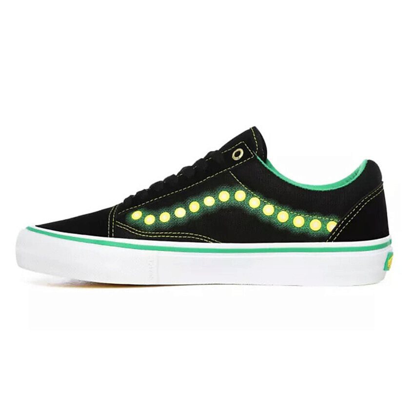 Изображение товара VANS Кроссовки Old Skool Shake Junt X Pro 'Black Green', цвет: Мультиколор, размер: 36