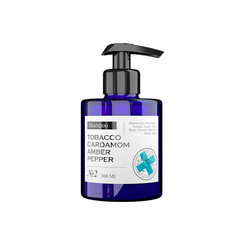 Изображение товара Увлажняющий парфюмированный шампунь MANIAC GOURMET №2 300 мл волосам