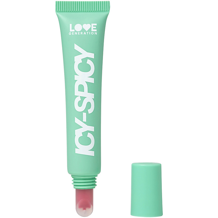 Изображение товара LOVE GENERATION Блеск-плампер для губ Icy-Spicy Plump Lip 02 ярко-розовый 5 мл