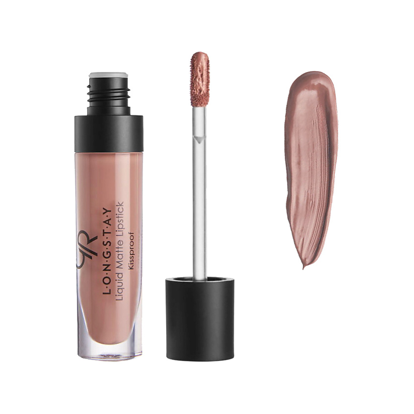Изображение товара GOLDEN ROSE Жидкая помада LONGSTAY LIQUID MATTE, Коньячный, №44