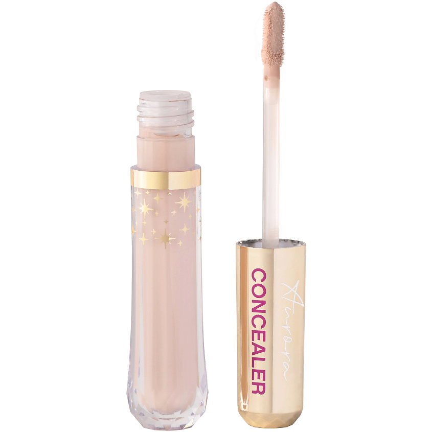 Изображение товара VIVIENNE SABO Консилер со светоотражающими частицами Aurora, № 01 Светло-бежевый, 4,5 мл