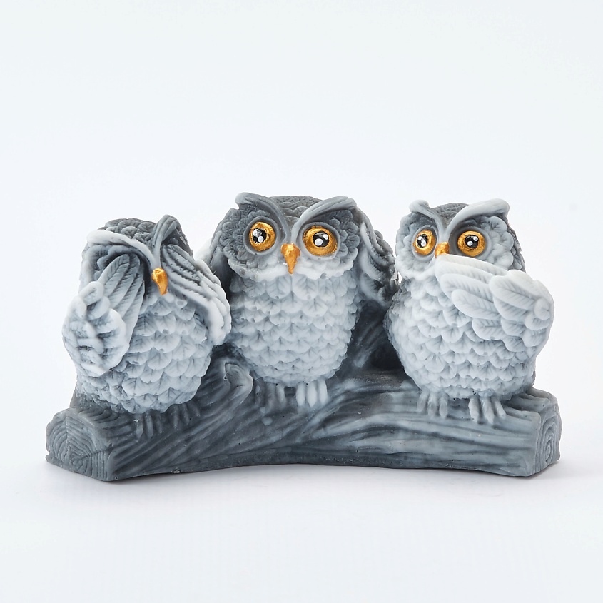 Изображение товара SKUINA Мыло ручной работы 3 Совы, 60 г