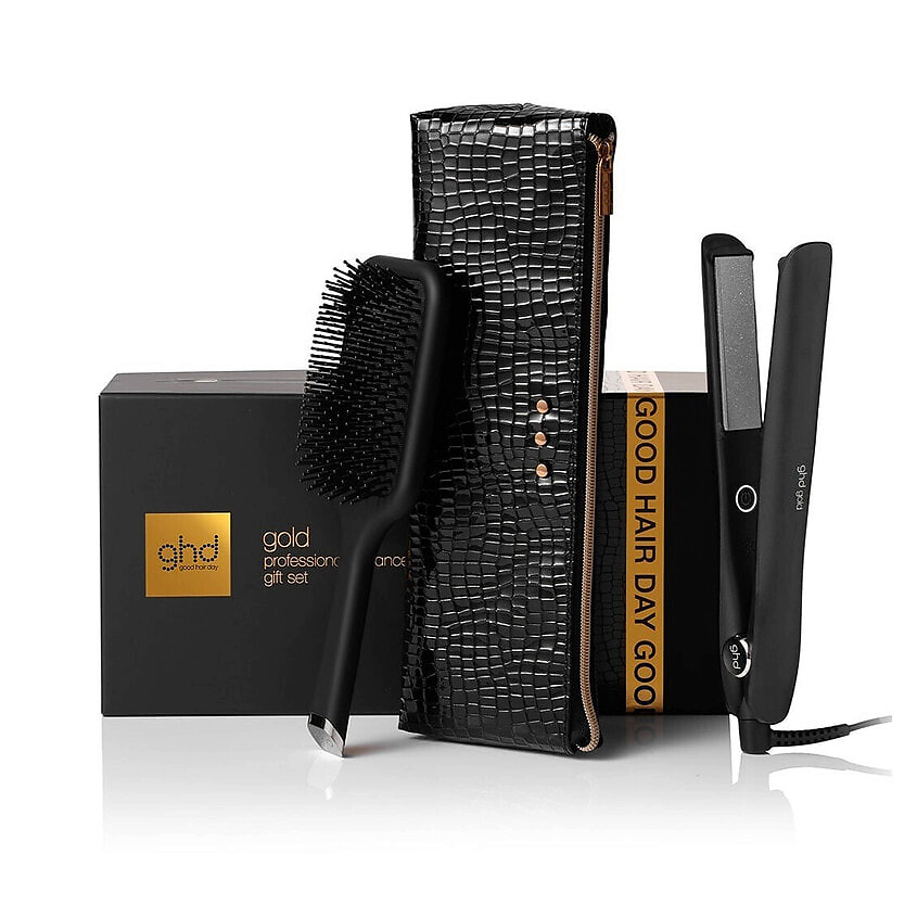 Изображение товара GHD Набор для укладки волос Gold Professional Hairstyling Gift Set, 3 шт. Изображение товара GHD Набор для укладки волос Gold Professional Hairstyling Gift Set, 3 шт.