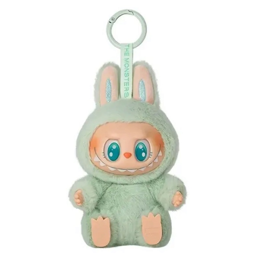 Изображение товара POP MART Брелок-игрушка LABUBU Have a seat цвет Ququ 15 см