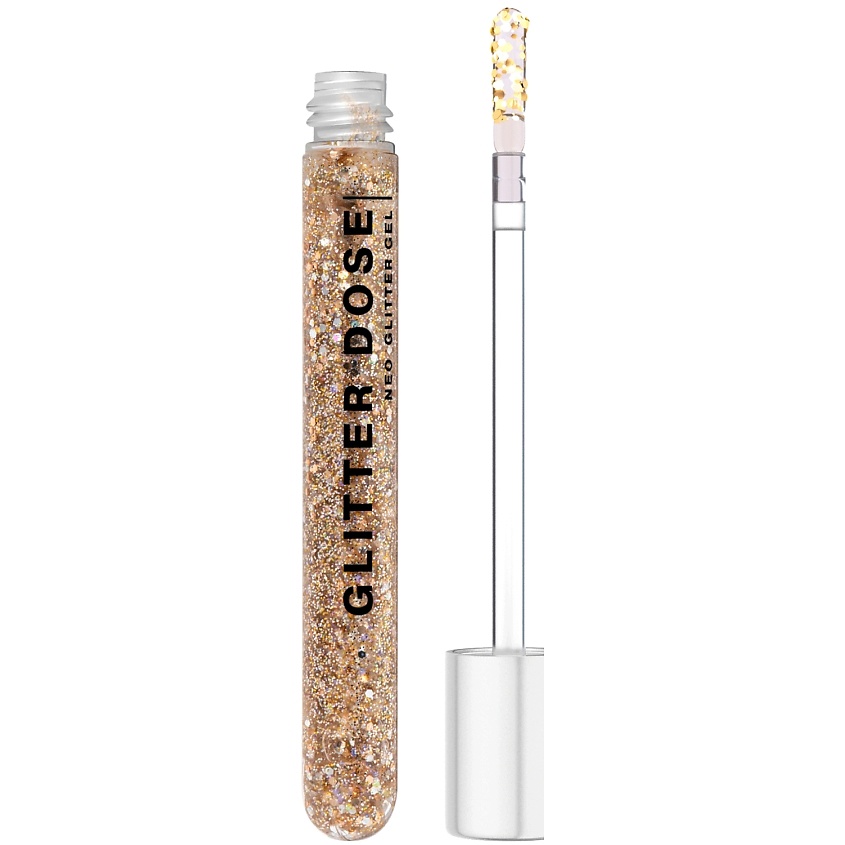 Изображение товара INFLUENCE BEAUTY Глиттер GLITTER DOSE на гелевой основе, shade 03, 7 мл