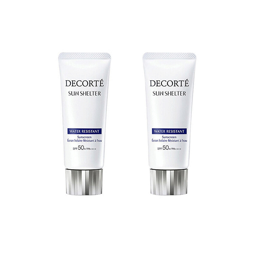 Изображение товара DECORTÉ Солнцезащитный крем SUN SHELTER Wather resistant SPF50+, 58g/60g*2-waterproof model new and old version random