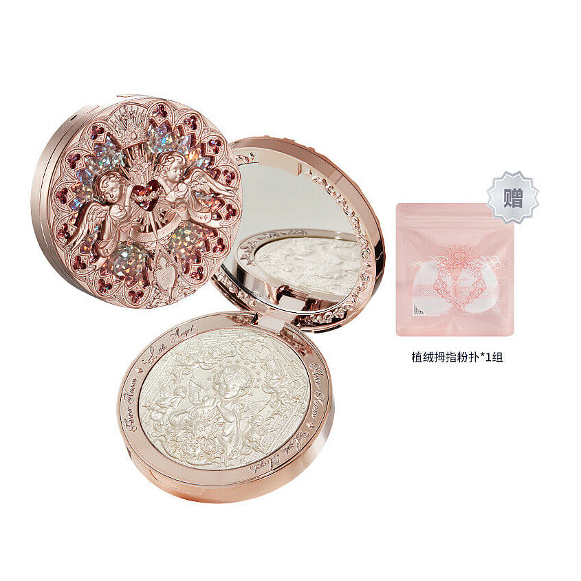 Изображение товара Компактный хайлайтер Little Angel Embossed Highlighter FLOWER KNOWS