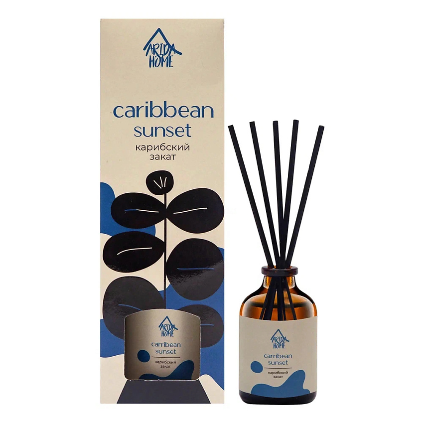 Изображение товара ARIDA HOME Аромадиффузор для дома "Карибский закат", 100 мл