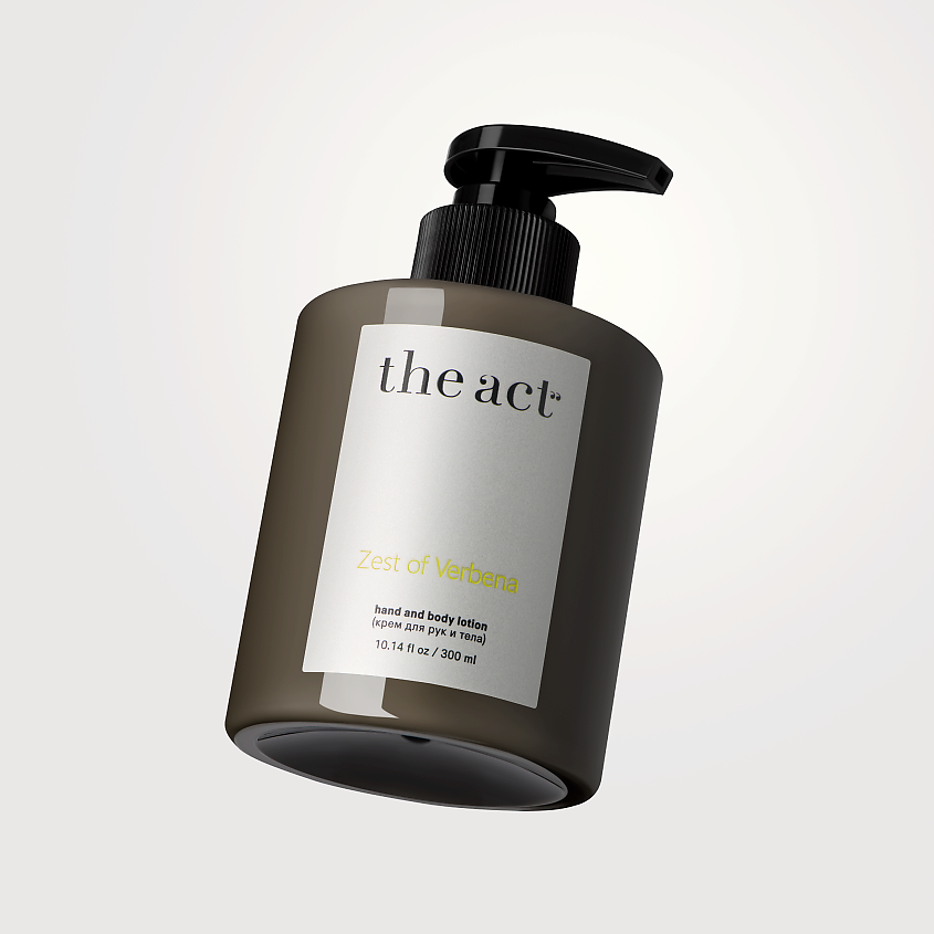 Изображение товара Парфюмированный крем для рук и тела The Act 300 мл с ароматом вербены и цитрусов