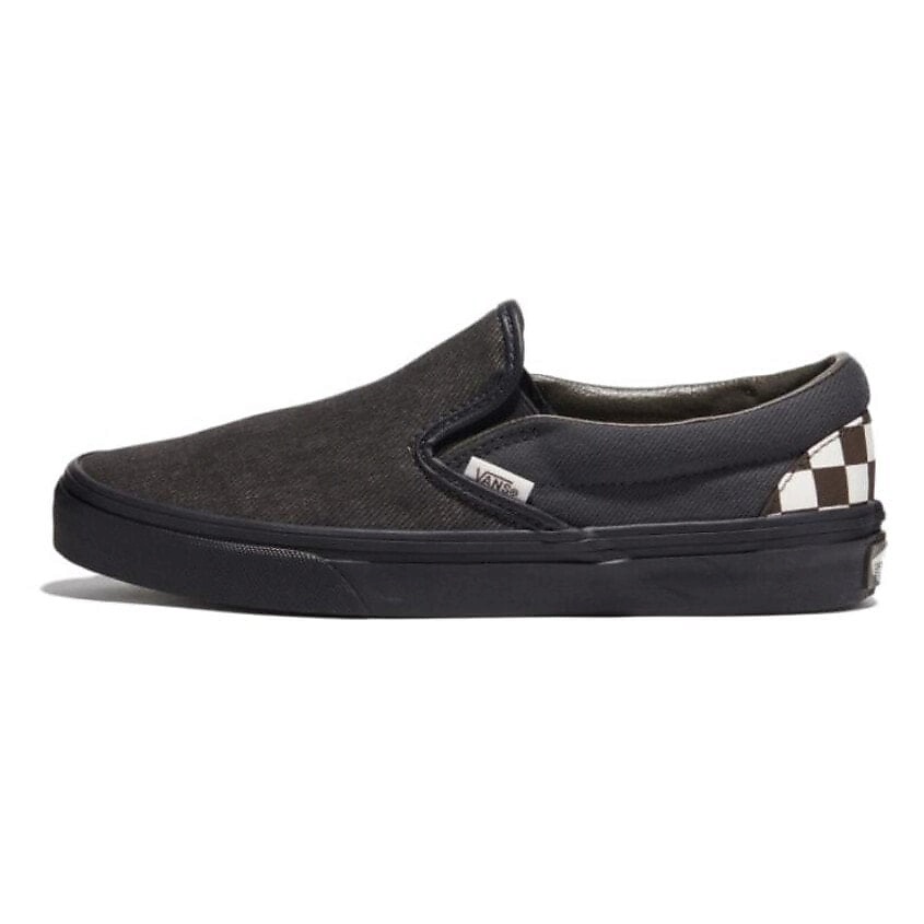 Изображение товара VANS X Vainl Archive Classic Slip On Черные кроссовки на подошве из резины Изображение товара VANS X Vainl Archive Classic Slip On Черные кроссовки на подошве из резины