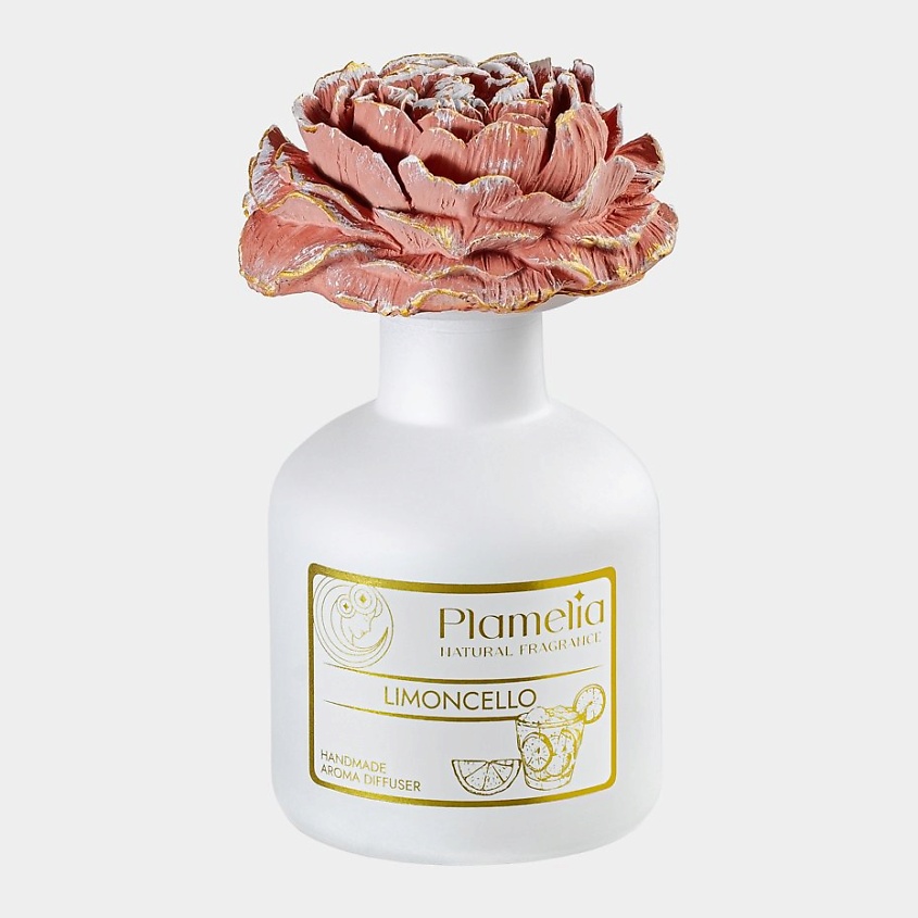 Изображение товара Ароматический диффузор PLAMELIA Лимончелло ЦВЕТОК 105 мл стильный дизайн