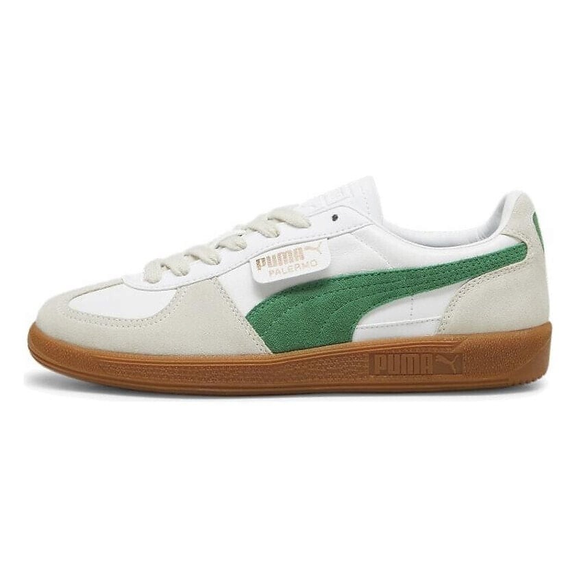 Изображение товара PUMA Кроссовки Palermo White Archive Green Gum, цвет: Мультиколор, размер: 39