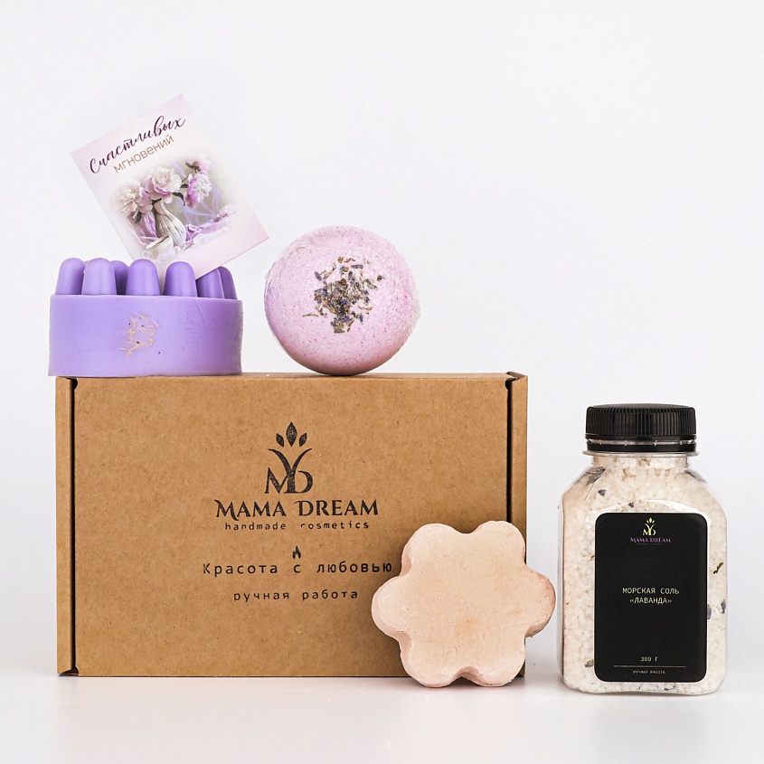 Изображение товара MAMA DREAM Подарочный СПА набор косметики для тела, 4 шт.