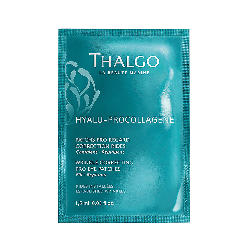 Изображение товара THALGO Патчи для кожи вокруг глаз Hyalu-Procollagene Wrinkle Correcting Pro Eye Patches 8х2 мл