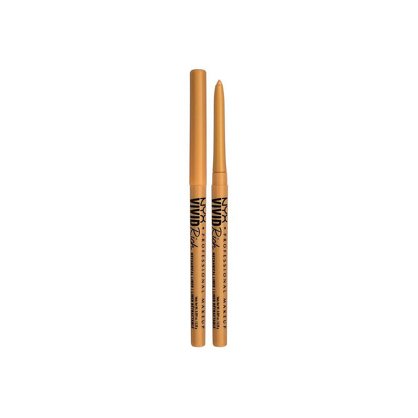 Изображение товара NYX PROFESSIONAL MAKEUP Автоматический карандаш для глаз Vivid Rich Mechanical Liner, 01 Amber Stunner