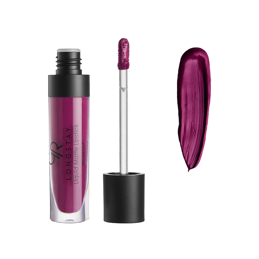 Изображение товара Губная помада LONGSTAY LIQUID MATTE №28 от GOLDEN ROSE, стойкая матовая текстура