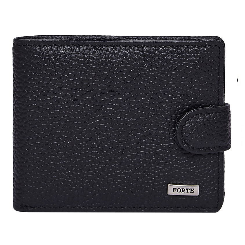 Изображение товара Форте Портмоне из натуральной кожи мужское компактное с отделениями для карт и купюр