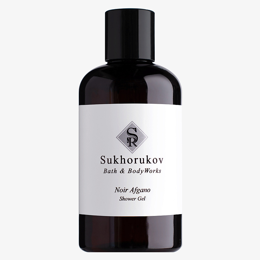 Изображение товара SUKHORUKOV Гель для душа парфюмированный Noir Afgano, 1 шт.