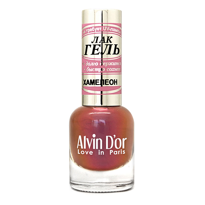 Изображение товара Лак-гель для ногтей ALVIN D OR CHAMELEON 19 Фруктовый хамелеон яркий дизайн