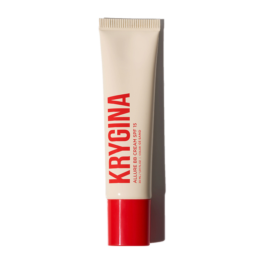 Изображение товара KRYGINA COSMETICS BB-крем для лица ALLURE BB CREAM SPF15, цвет: SAND, 30 мл