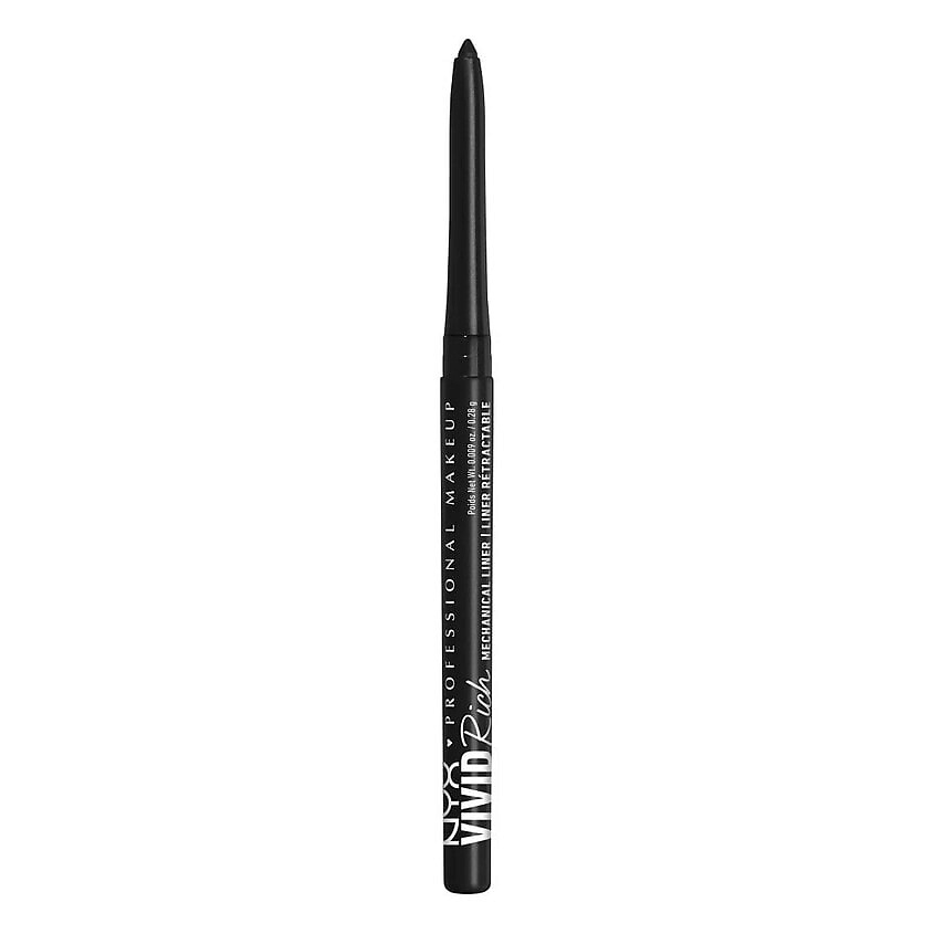 Изображение товара Автоматический карандаш для глаз NYX PROFESSIONAL MAKEUP Vivid Rich Mechanical Liner 16 ALWAYS ONYX