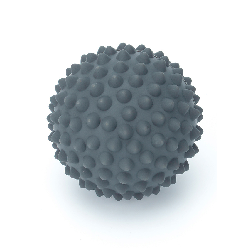 Изображение товара Мяч массажный 9 см серый Original FitTools для глубокого массажа