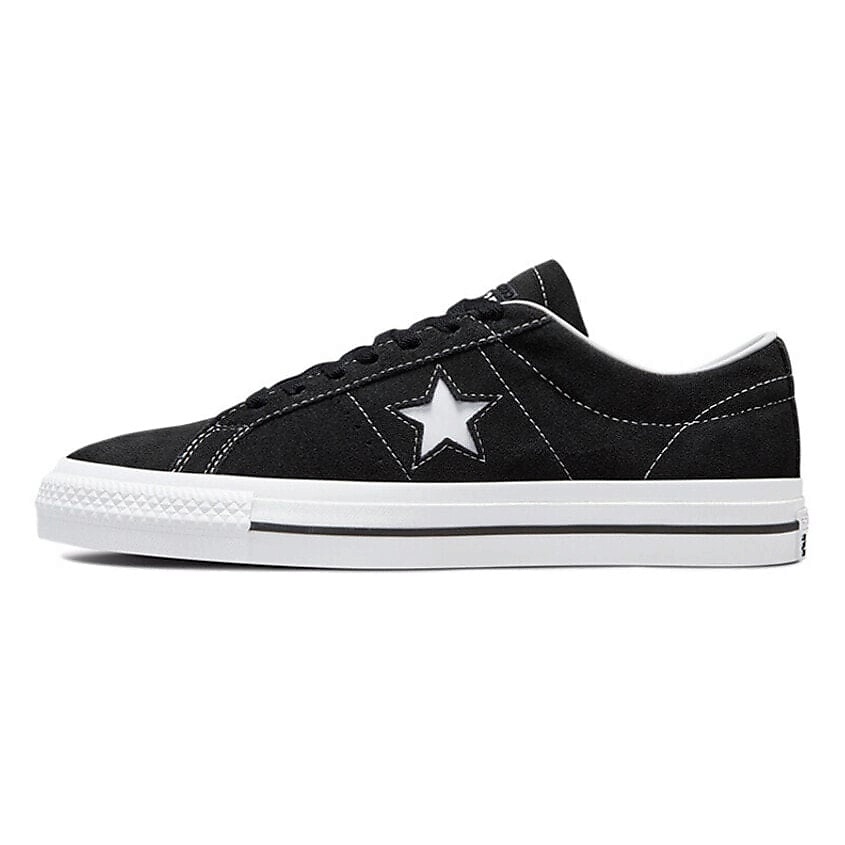 Изображение товара Кроссовки CONVERSE One Star Pro Black White женские замшевые 35,5 EU