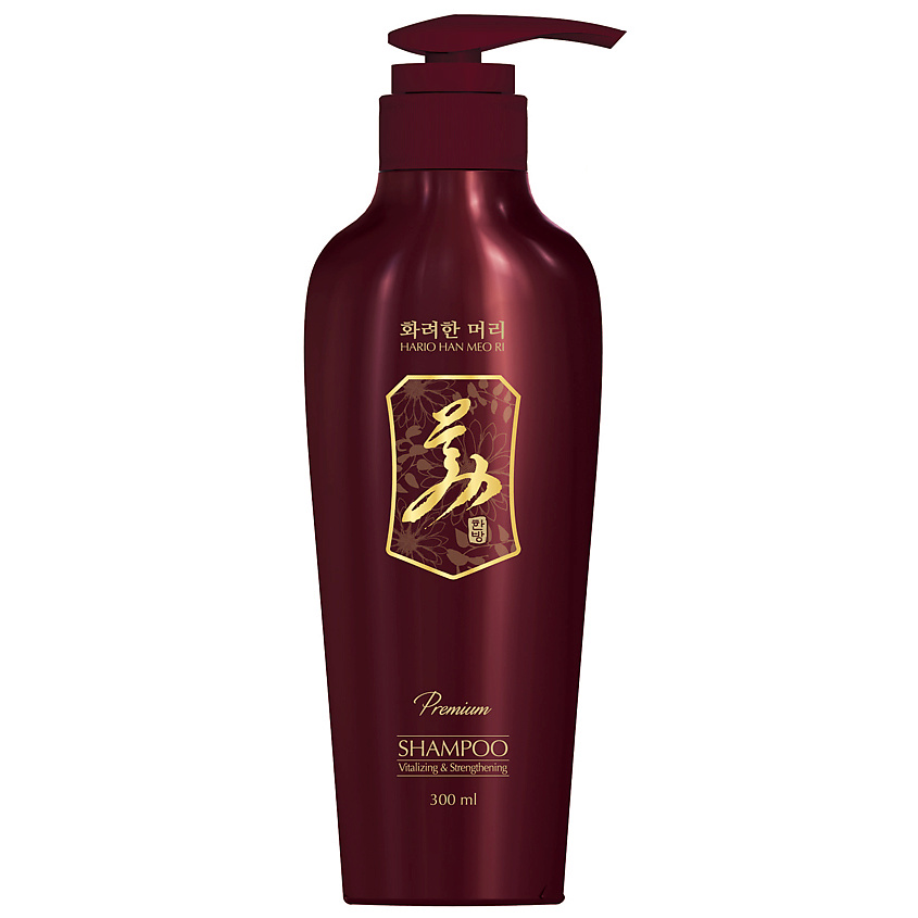 Изображение товара HARIO HAN MEO RI Премиум шампунь "Укрепление и восстановление", 300 мл