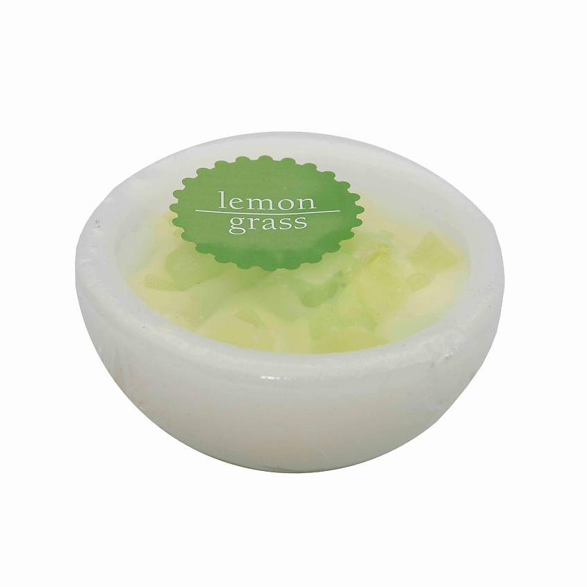 Изображение товара HOME INTERIORS Чаша парафиновая МЕЛАНЖ аромат "Лемонграсс", цвет: Зеленый, 100 шт.