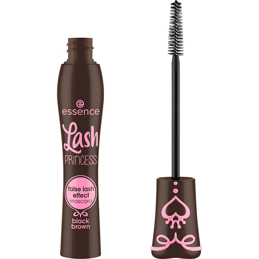 Изображение товара ESSENCE Тушь для ресниц коричневая Lash PRINCESS false lash effect mascara black brown, 1 шт, 12 мл