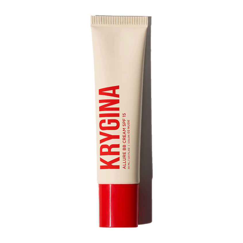 Изображение товара KRYGINA COSMETICS BB-крем для лица ALLURE BB CREAM SPF15, цвет: NUDE, 30 мл