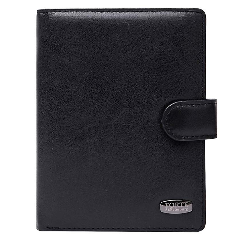 Изображение товара FORTE Портмоне из натуральной кожи, Черный