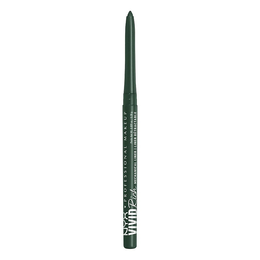 Изображение товара NYX PROFESSIONAL MAKEUP Автоматический карандаш для глаз Vivid Rich Mechanical Liner 08 EMERALD EMP