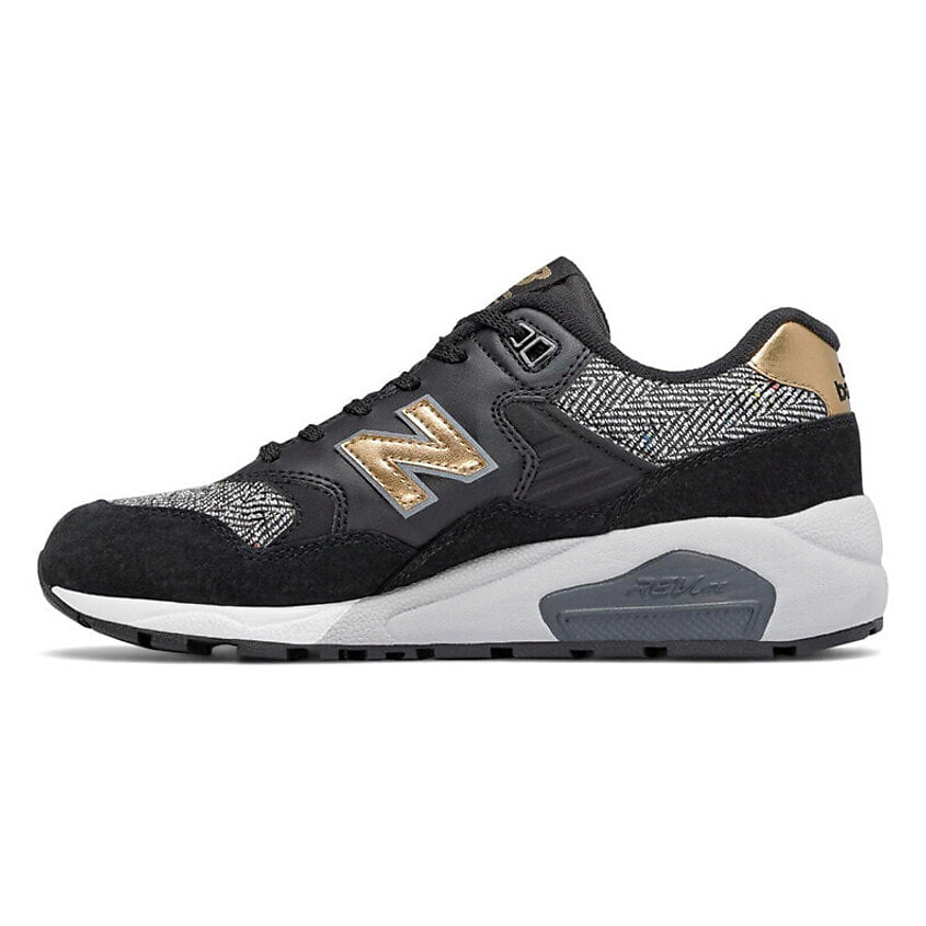 Изображение товара NEW BALANCE Кроссовки 580 Series Sneakers Black/Gold для активного образа жизни