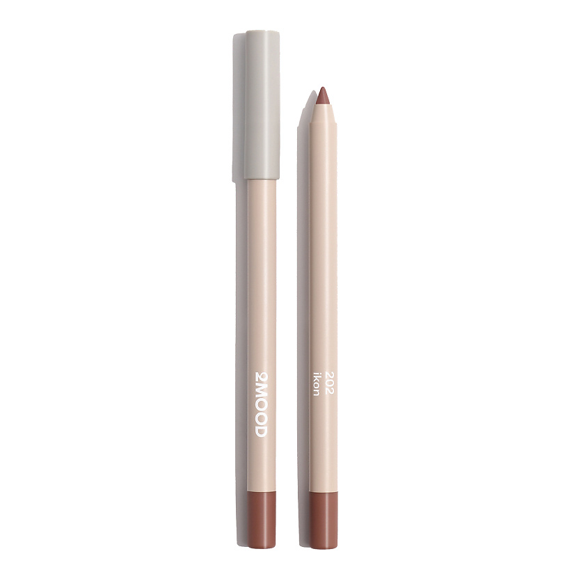 Изображение товара 2MOOD Стойкий карандаш для губ Lip Pencil, № 202 Ikon, 1,35 г