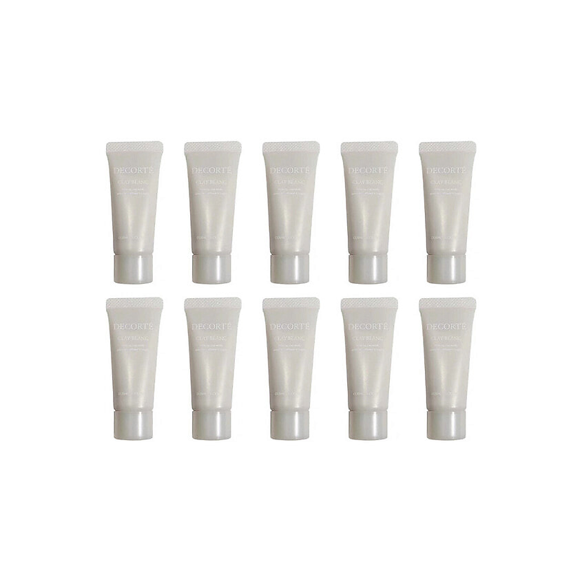 Изображение товара DECORTÉ Набор очищающих средств Clay Blank, 15гр*10шт