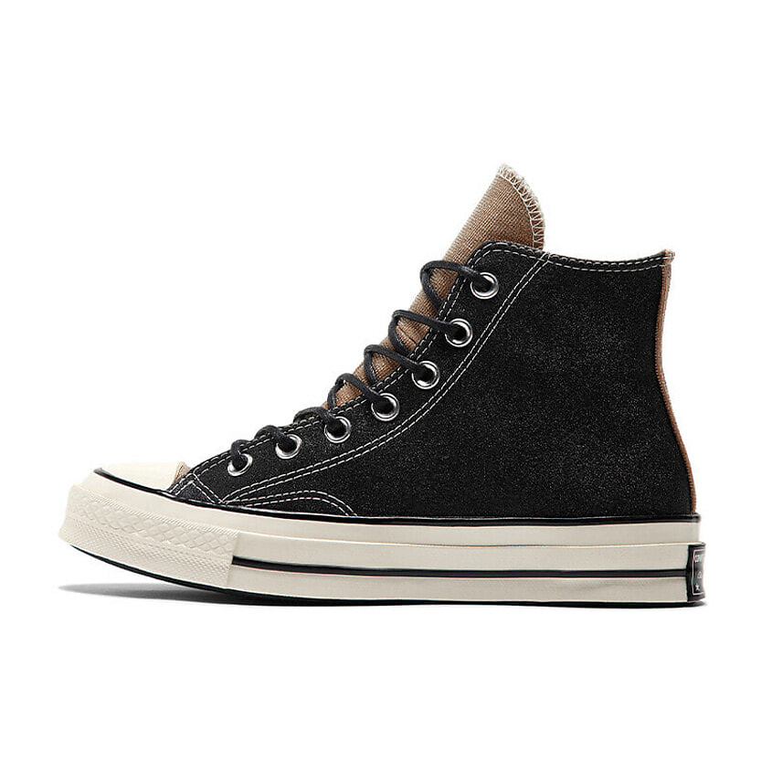 Изображение товара Кроссовки CONVERSE Chuck 70 Womens High Icy Shine Black EU 36 стильная обувь для спорта и повседнев