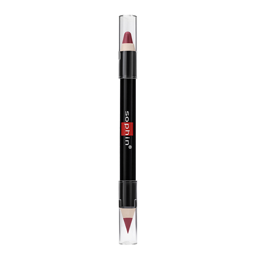 Изображение товара SOPHIN Карандаш-помада для губ/Lipstick & Lip liner, 1010 Бордовый