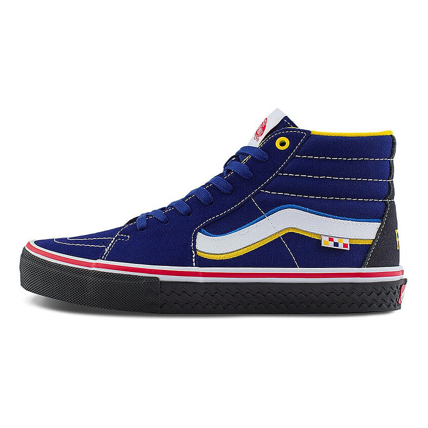 Изображение товара VANS Кроссовки X Padin Musa Sk8 Hi 'Navy Black White', цвет: Синий, размер: 43