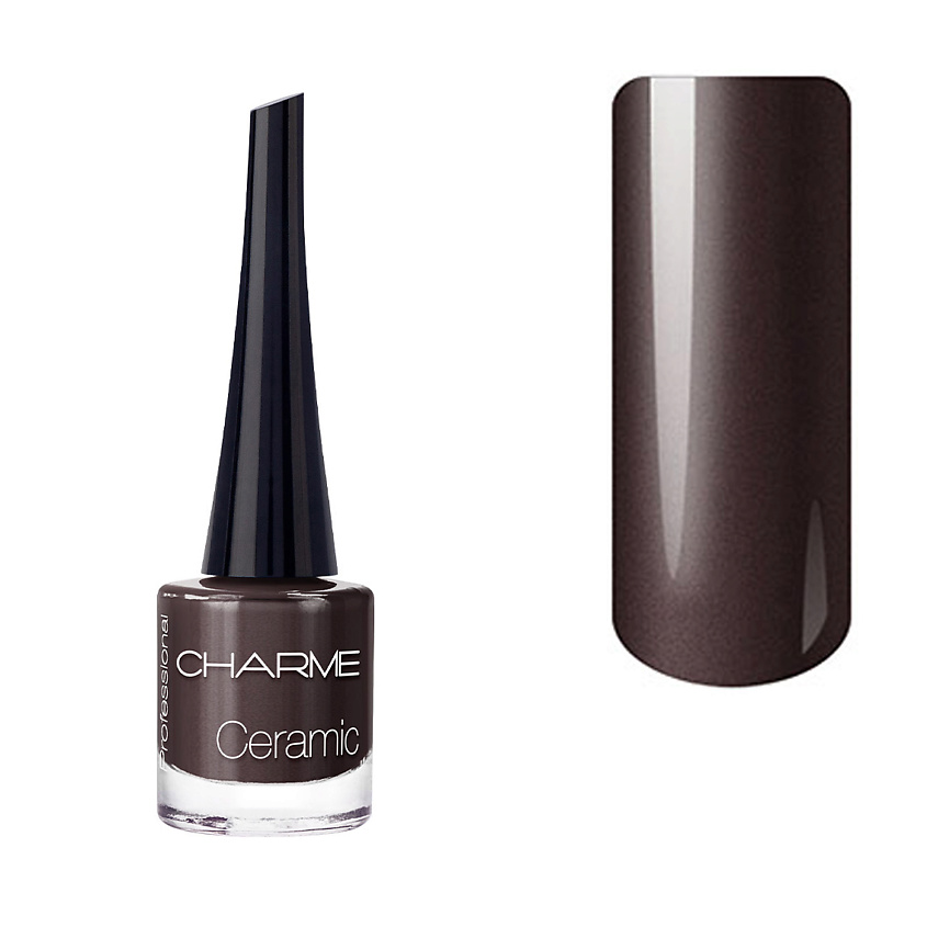 Изображение товара CHARME Лак для ногтей "Ceramic", Кофейный