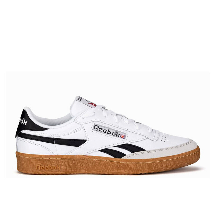 Изображение товара Мужские кроссовки REEBOK 100202316 Club C 85 белые с синими деталями