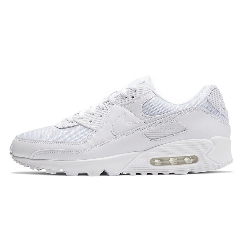 Изображение товара Кроссовки NIKE Air Max 90 Recraft Triple White для активного образа жизни