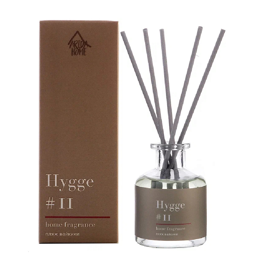 Изображение товара ARIDA HOME Аромадиффузор для дома Hygge Пляж Вайкики 50 мл аромат свежести и уют