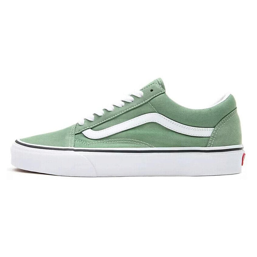 Изображение товара VANS Old Skool Shale Green кроссовки мужские универсальные с канвасом и замшей Изображение товара VANS Old Skool Shale Green кроссовки мужские универсальные с канвасом и замшей