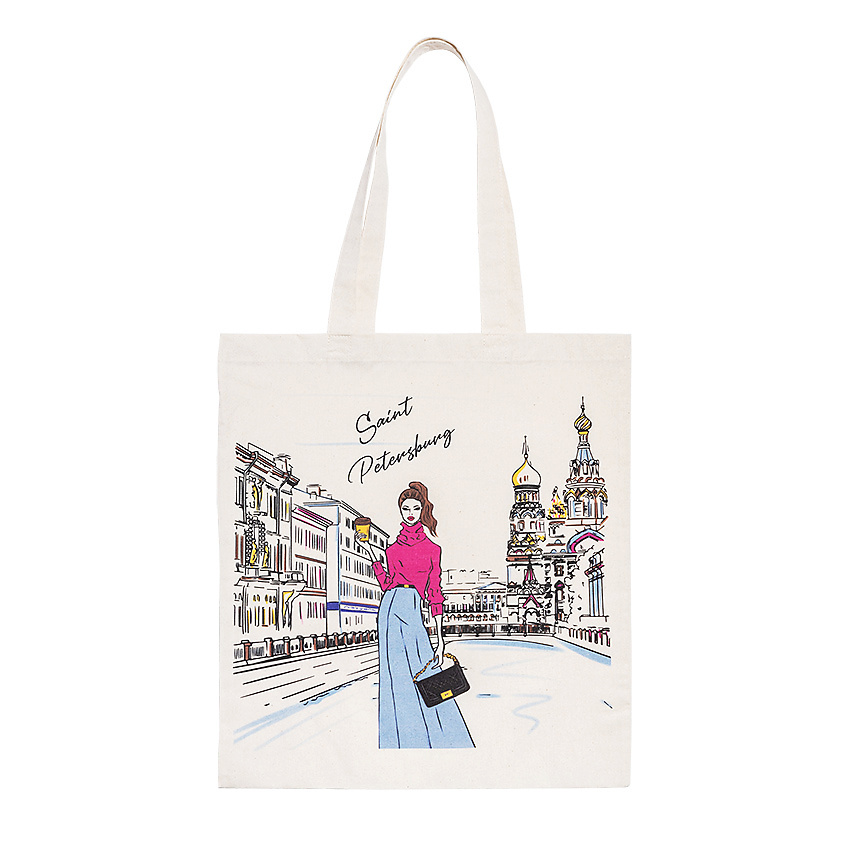 Изображение товара ЛЭТУАЛЬ Сумка-шоппер "Санкт-Петербург", 1 шт.