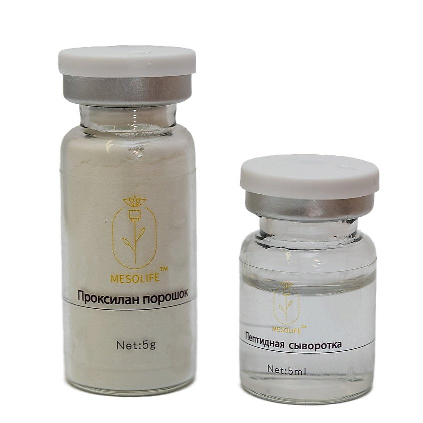 Изображение товара MESOLIFE Маска двухкомпонентная пептидная косметологическая с проксиланом, 10 мл