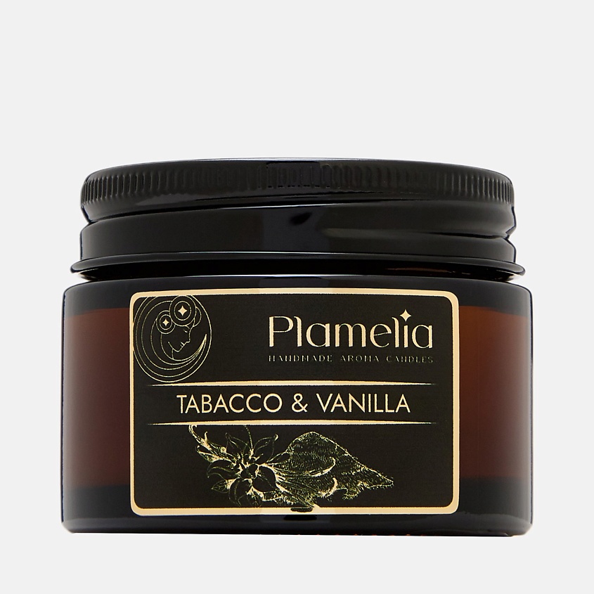 Изображение товара PLAMELIA Свеча ароматическая Табак и ваниль, 55 мл