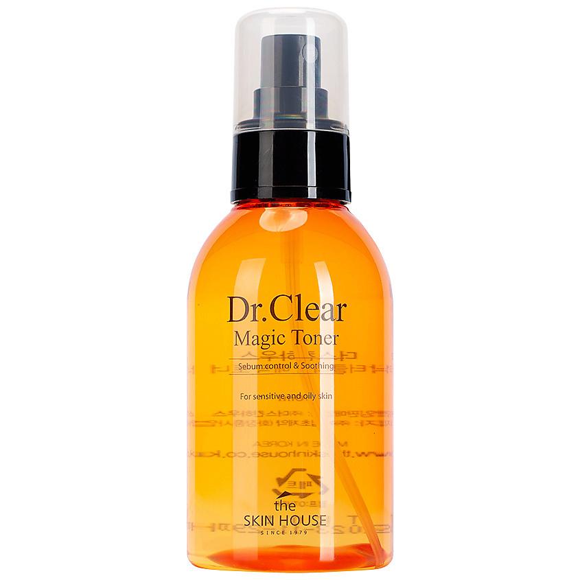 Изображение товара THE SKIN HOUSE Тонер для проблемной кожи Dr. Clear 130 мл для жирной и воспаленной кожи