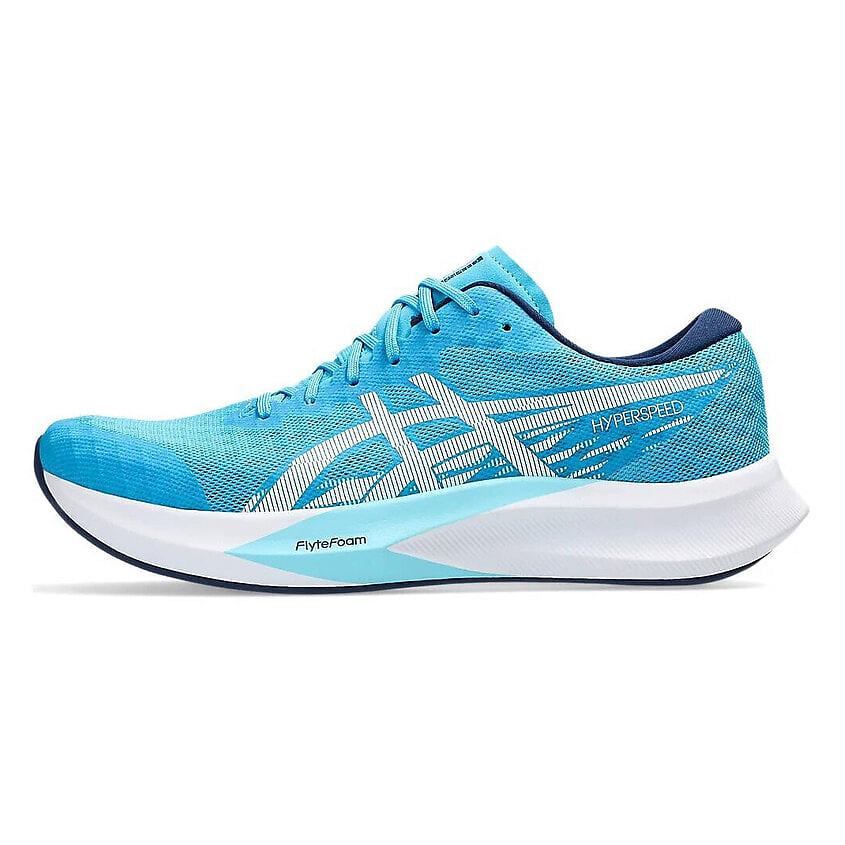 Изображение товара ASICS Кроссовки HYPER SPEED 4 Cushioning Slip Resistant Low Top Running Shoes Men's Blue White, цвет: Мультиколор, размер: 40